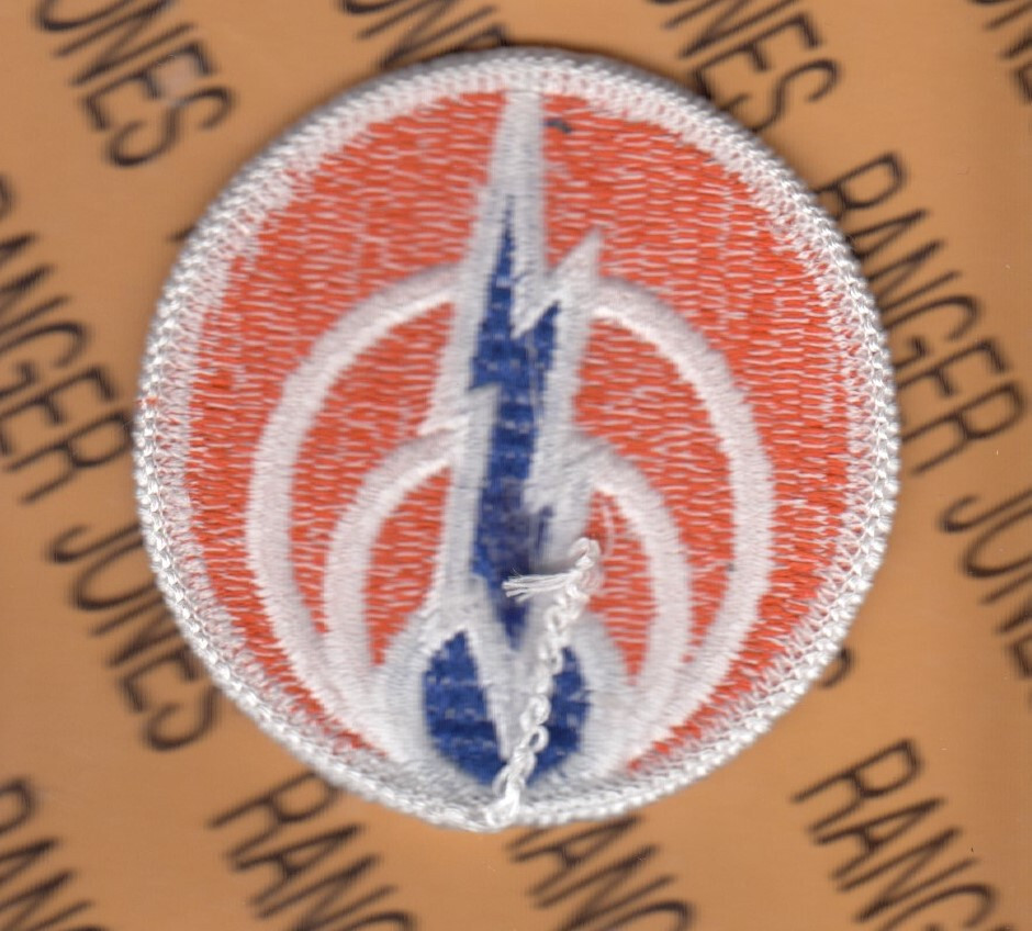 US Army 1st Signal Command ~2.5" dress uniform patch m/e