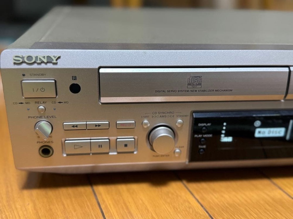 Sony MXD-D2 CD MD Recorder Deck Tested Clean Japan