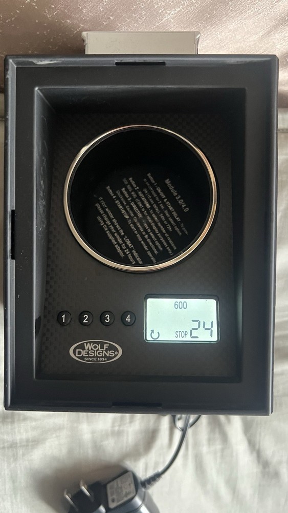 Wolf Watchwinder Module 4.0 All Buttons Work But DOES NOT ROTATE - READ