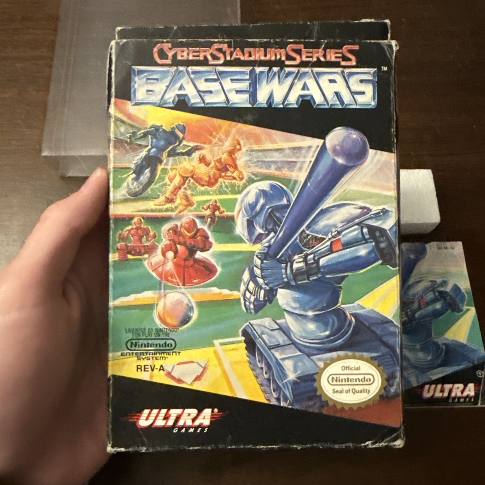 Base Wars (Nintendo NES) Complete - Tested - Authentic