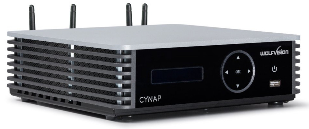 Wolfvision vSolution Cynap - W/ Remote; Wireless Presentation & Conference