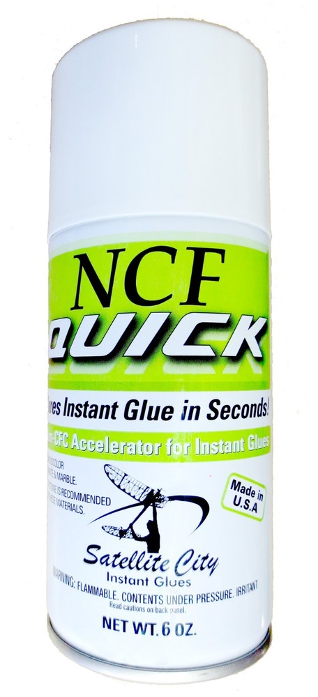 QA-6 NCF Quick 6oz aerosol CA glue accelerator