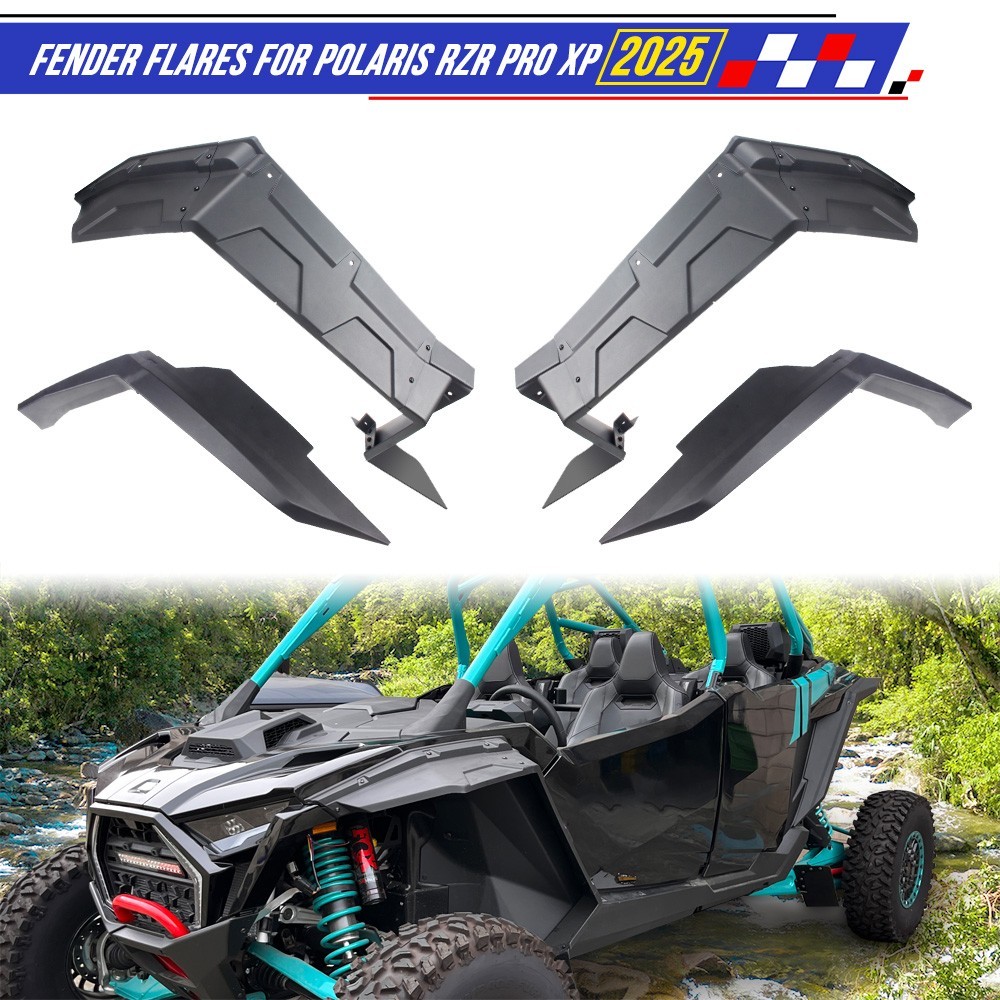 Front&Rear Fender Flares Compatible with Polaris RZR PRO XP 2025+,for 2890407