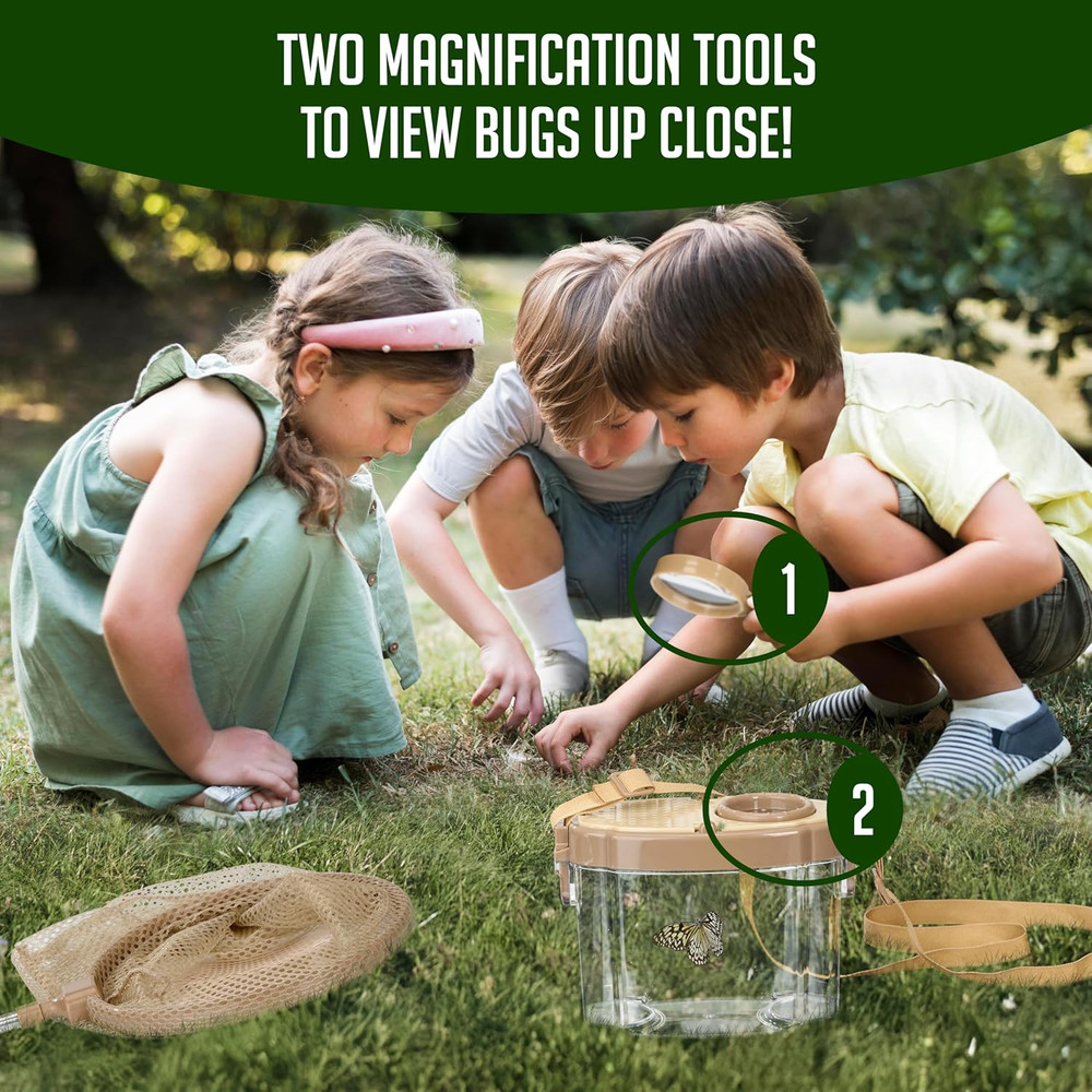 Kids' Bug Catching Kit - Complete Insect Exploration Set with Habitat, Extendabl