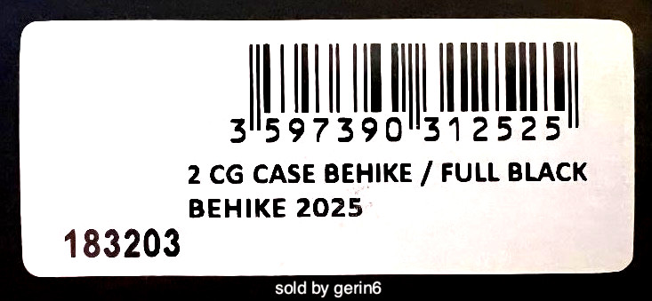 S.T. Dupont Behike Full Black Cigar Case For 2 Cigars 183203 New In Box