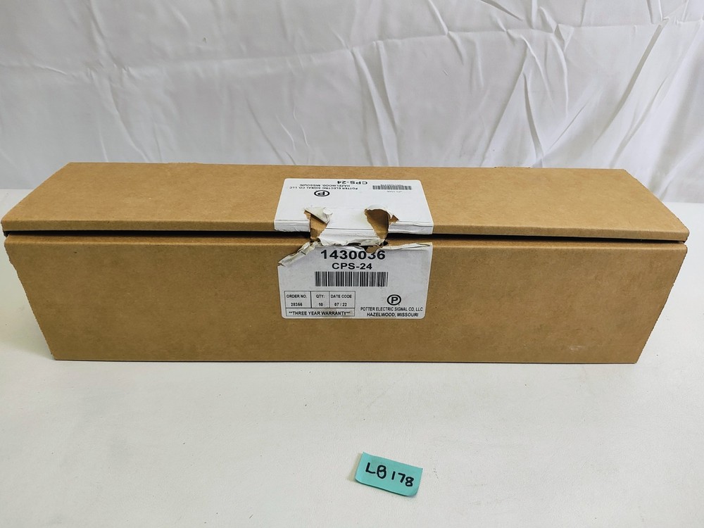 POTTER CPS-24 10 PACK NEW/OPEN BOX