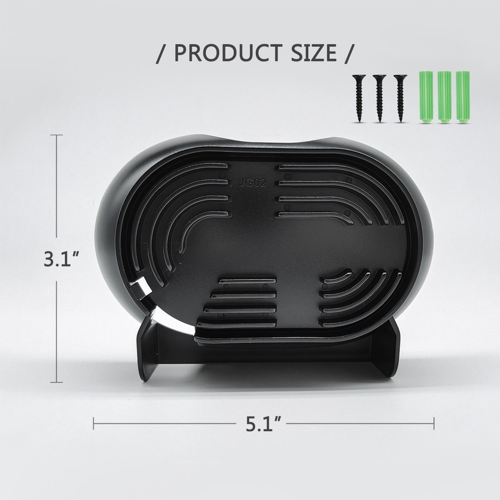 Wall Mount Bracket Desktop Stand For Smart Audio Speaker Black