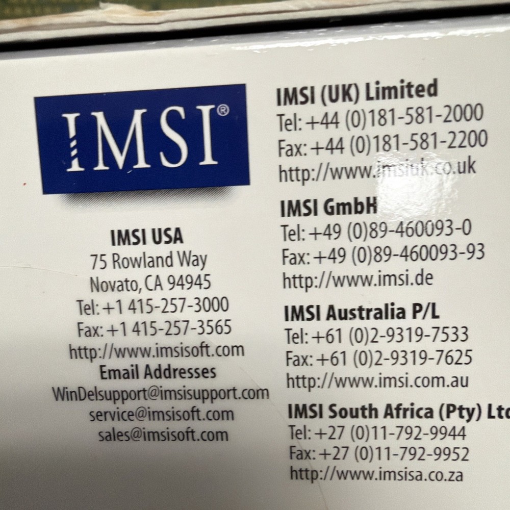 IMSI Win Delete 5 User Guide CD ROM For Windows The Complete Uninstaller Program