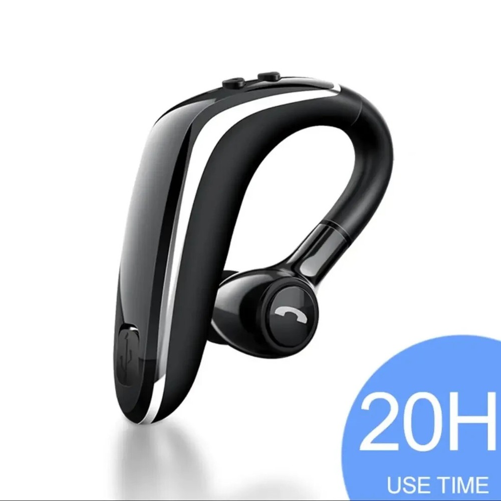 Wireless Bluetooth Handsfree Earphone Earhook Headset For Smart Phone Universal