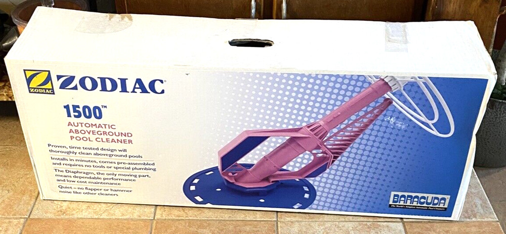 ZODIAC 1500 BARACUDA AUTOMATIC POOL CLEANER,ABOVEGROUND,COMPLETE,RELIABLE,GIFT:)