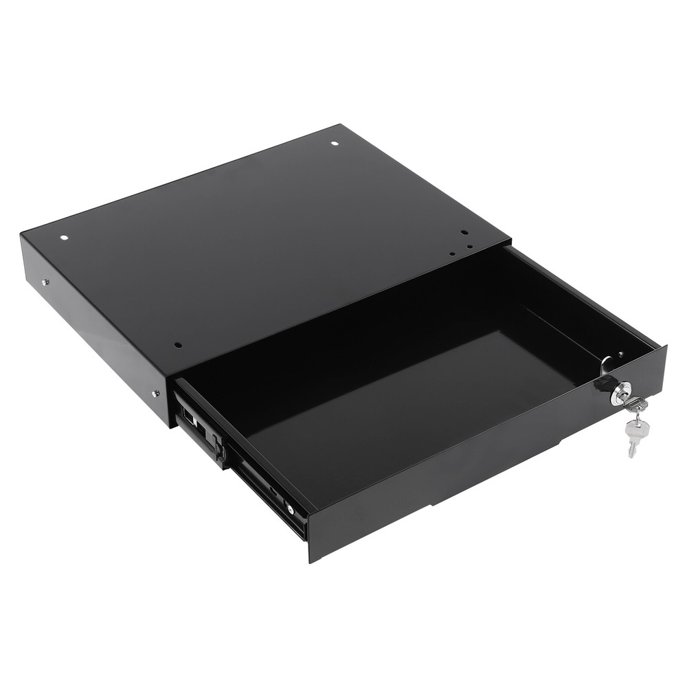 Under Desk Mounted Sliding Pull-out Drawer Drawer Storage Organizer For Office