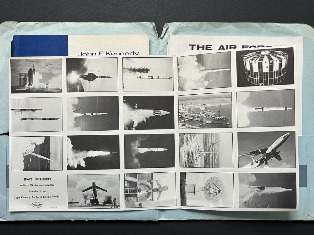 1966-1967 U.S. Air Force Systems Command Press Information Kit Folder Lot