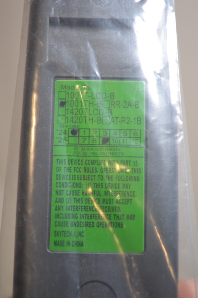 GENUINE Skytech Remote Control Model 1001TH-B