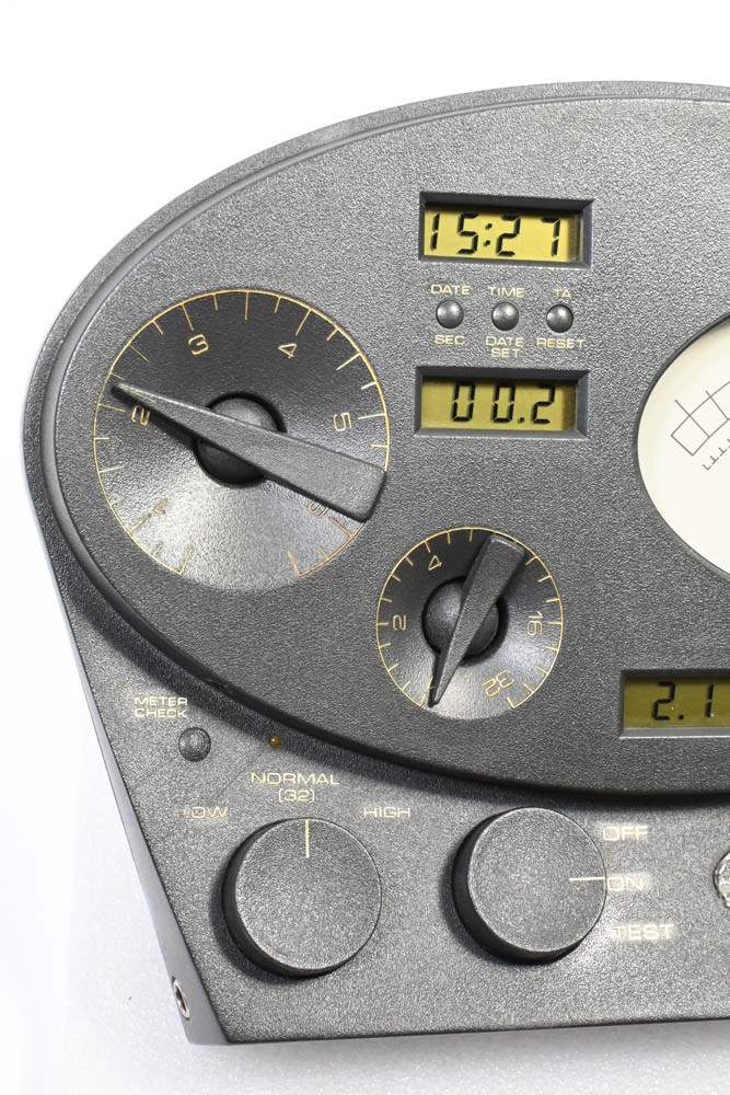 Scientology Mark Super VII Quantum E-Meter Hubbard Electrometer Dark Gray