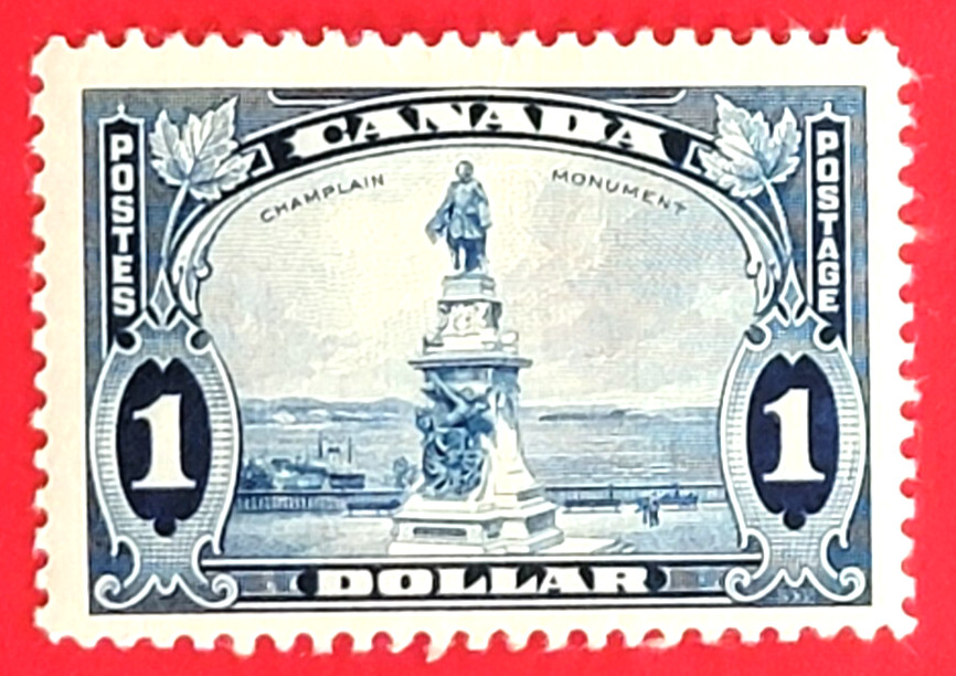 Canada Stamp # 227 "Champlain Statue" MH VF