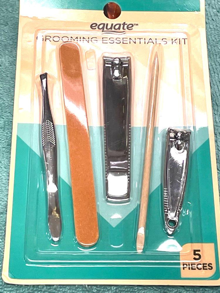 Grooming Essentials Kit, 5 Important Tools, equate, Model# 22309