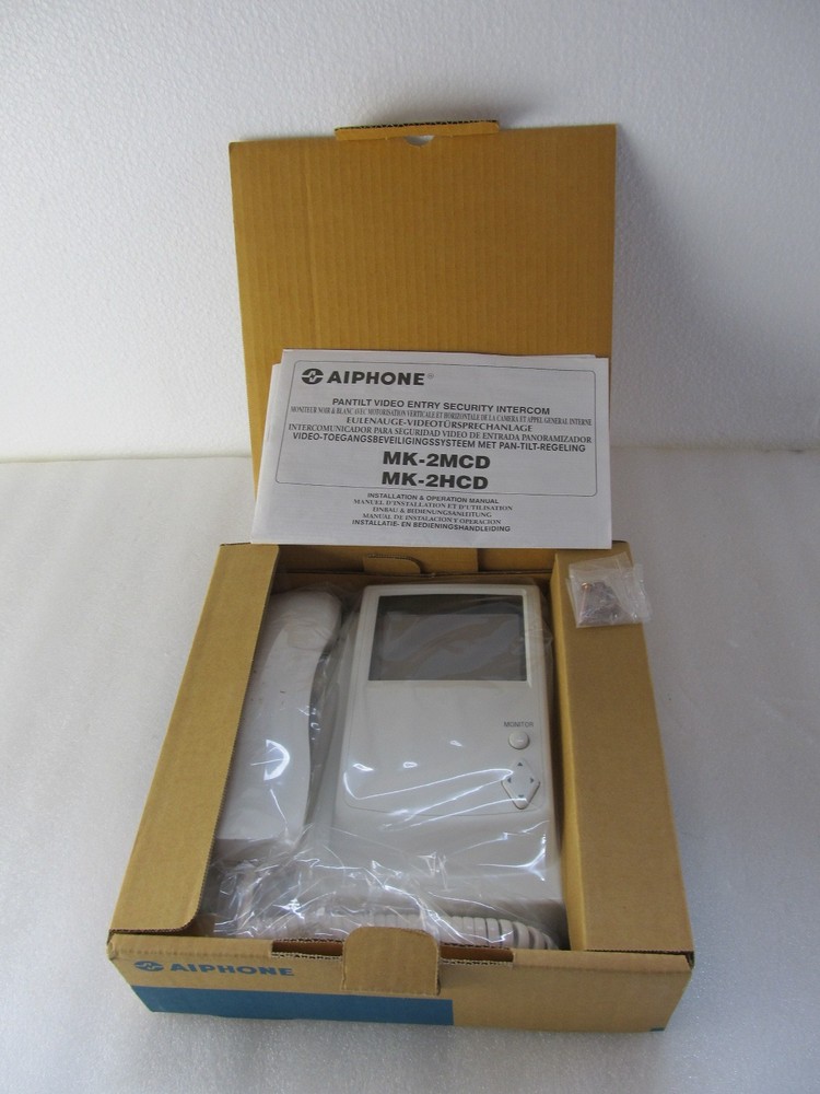 Aiphone MK-2MCD Pantilt Video Entry Security Intercom Phone New in Box