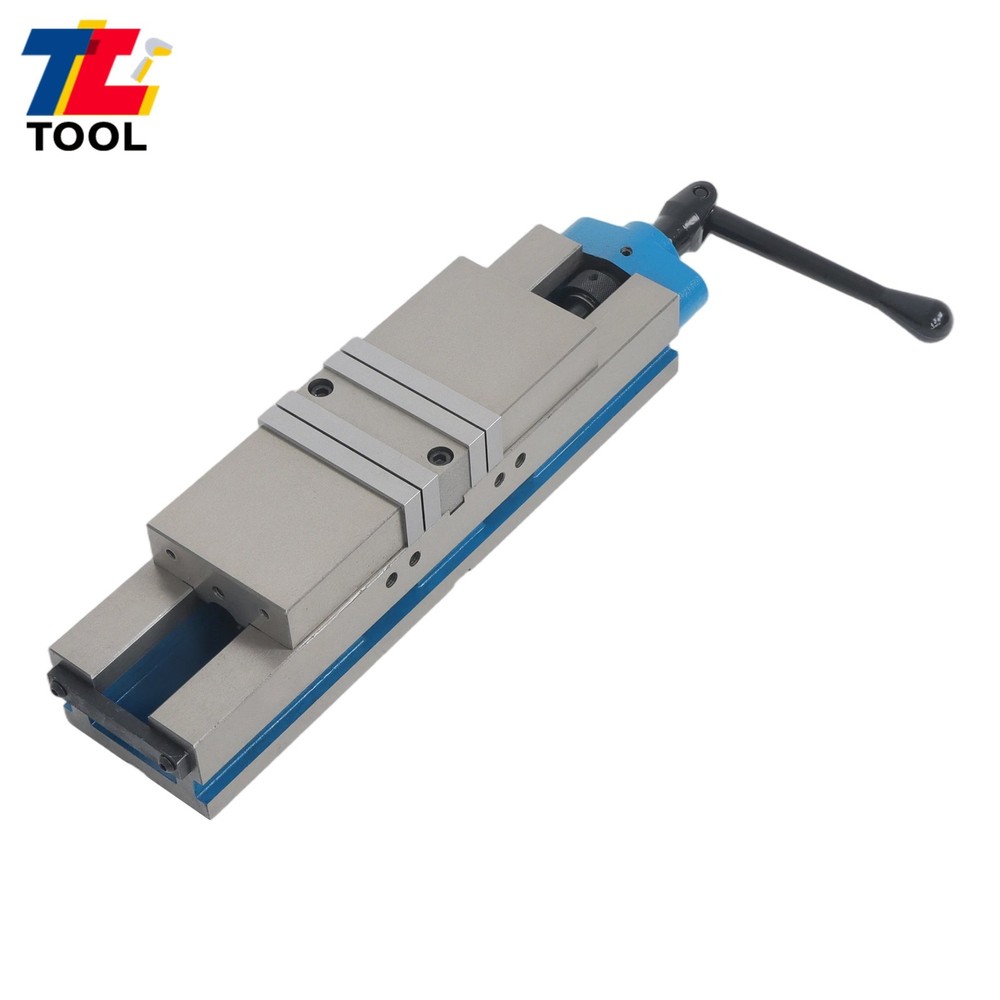 4" Double Lock CNC Precision Vise Milling Machine Vise Double Action Workholding