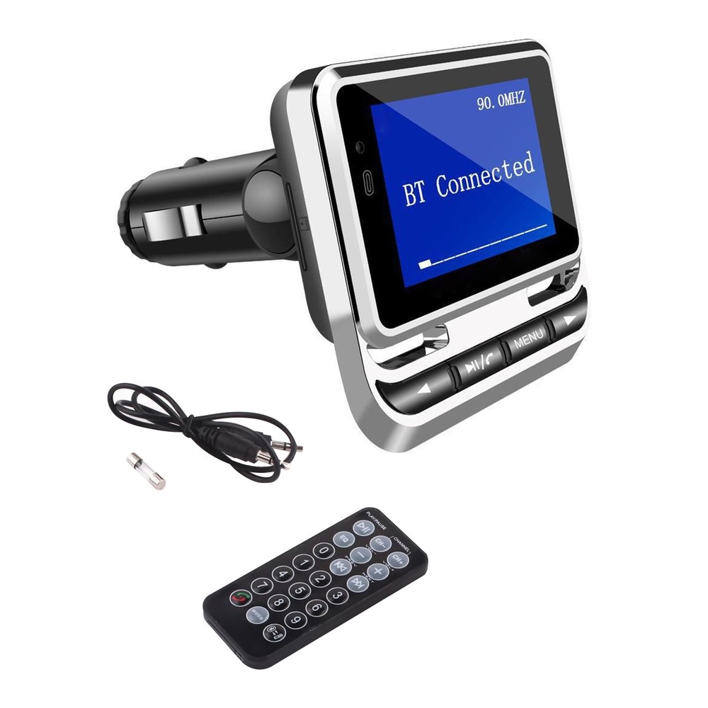 Stereo Bluetooth Wireless FM Radio Transmitter Car Adapter Charger Accessories