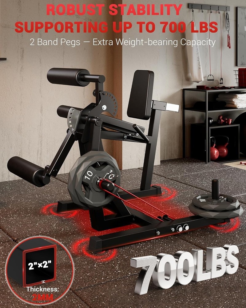 Home Gym Leg Extension and Curl Training Machine
