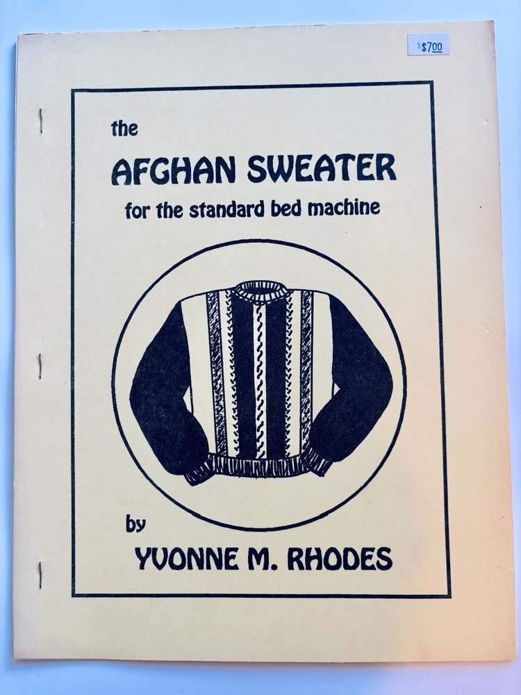 Vintage Machine Knitting Sweater Patterns - Fair-Isle, Patchwork, Afghan & more