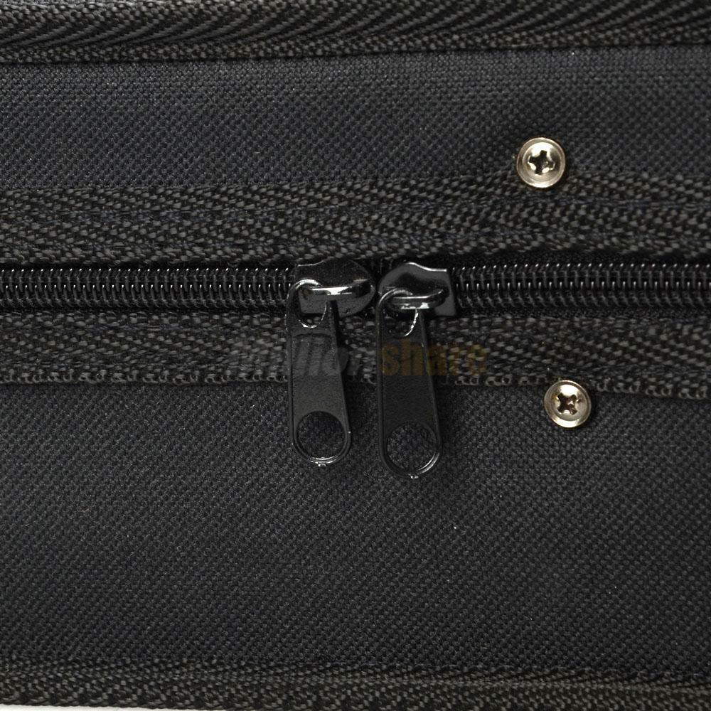 New Popular 4/4 Cloth Fluff Triangle Shape Black Violin Case