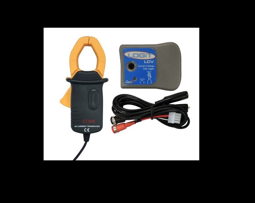 Supco LOGiT LCV Current & Voltage Data Logger w/ AC Current Clamp