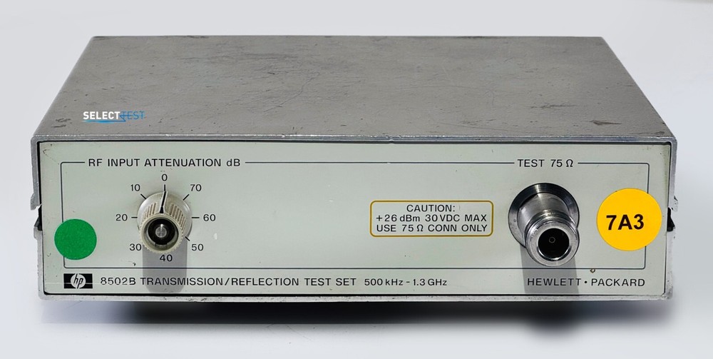 AGILENT (HP) 8502B TRANSMISSION / REFLECTION TEST SET ****LOOK**** (REF.: 389N)