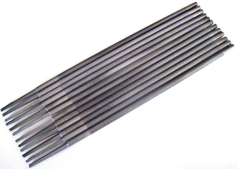 12 GOLIATH INDUSTRIAL CHAINSAW FILES 5/32" SHARPENING SHARPENER SAW CHAINS