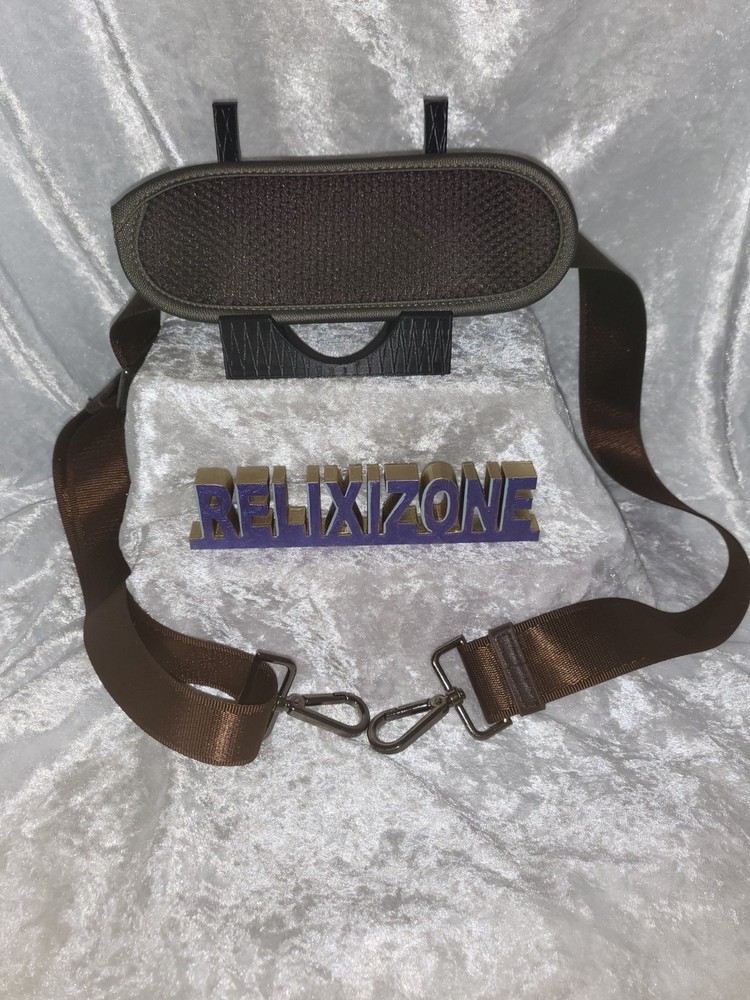 Adjustable Brown Shoulder Strap Replacement with Padded Shoulder Rest – Heavy-Du