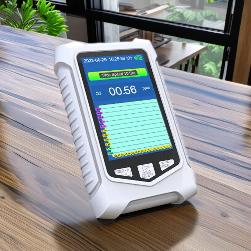 3.5” Smart Sensor Ozone Meter TFT LCD O3 Analyzer Detector
