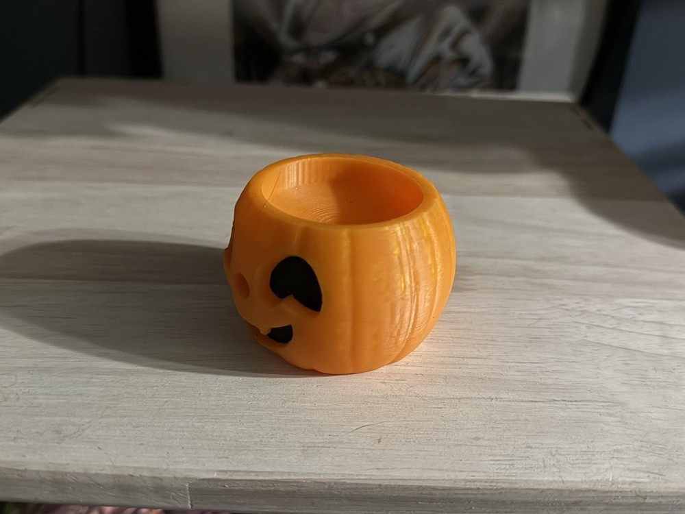 Dragons And Beasties Puff Perch Pumpkin 3D Printed