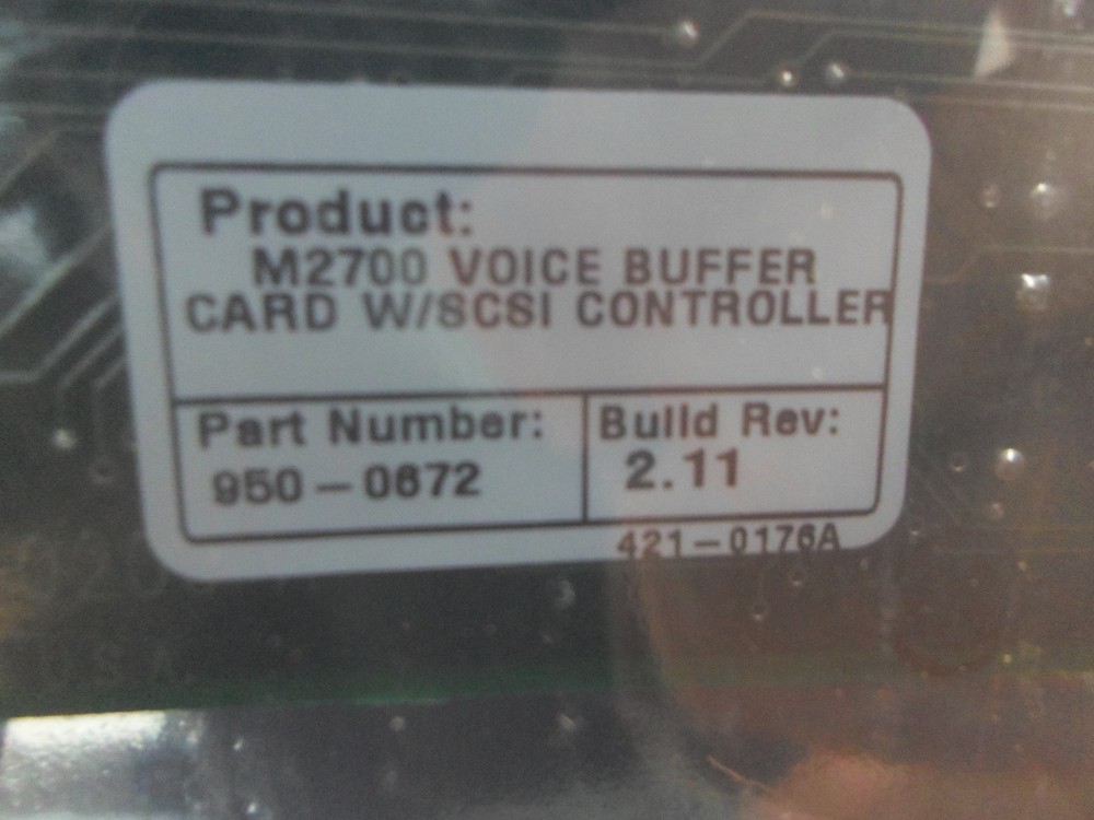 NEW m2700 Voice Buffer SCSI Controller Card 950-0672 In Box