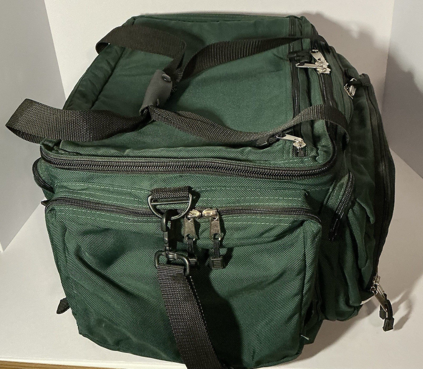 MedPac Green Soft Sided First Responder Trauma Bag Empty Large Size Medical Bag