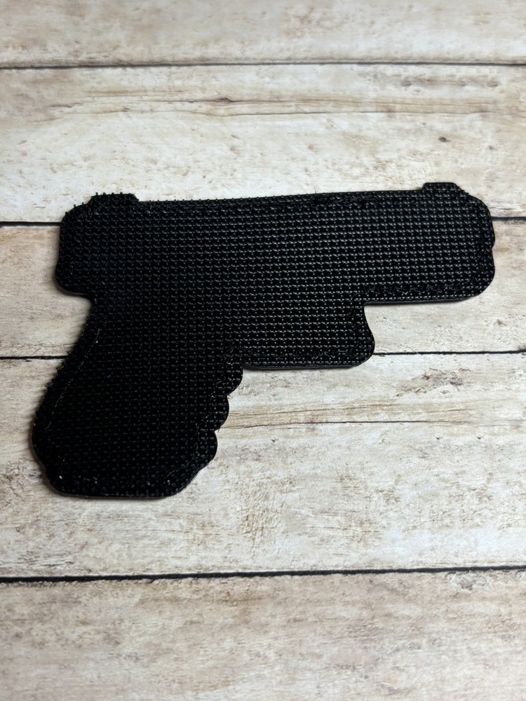 Tactical PVC Patch - John Wick Gun Patch - Hook Loop Morale Wick Gun Patch