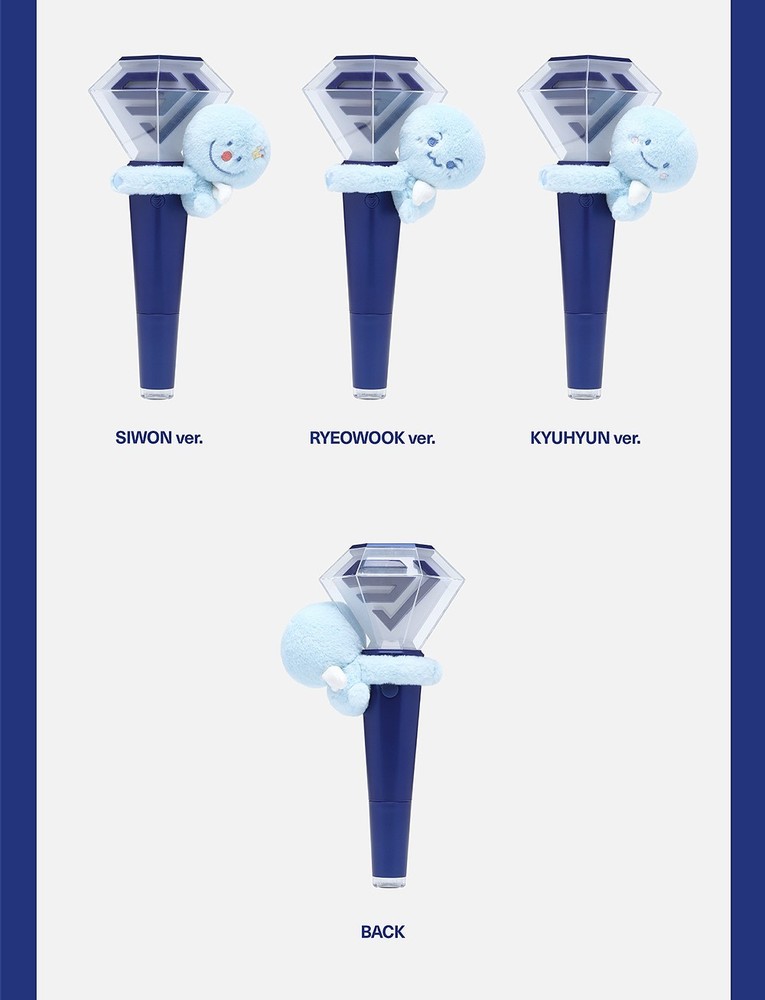 SUPER JUNIOR OFFICIAL LIGHT STICK FANLIGHT DECO DOLL/Tracking Code MD GOODS