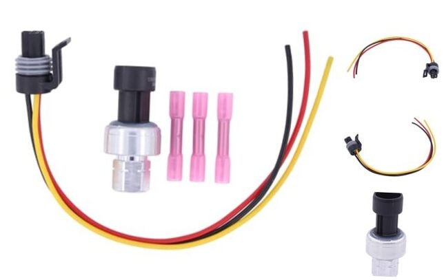 A/C High Pressure Sensor Switch with Connector for Chevy Avalanche Express