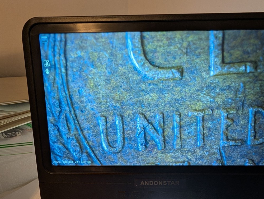 1957 D Wheat Penny Error