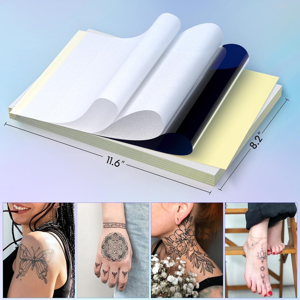 Tattoo Transfer Paper - 100 Sheets A4 Size
