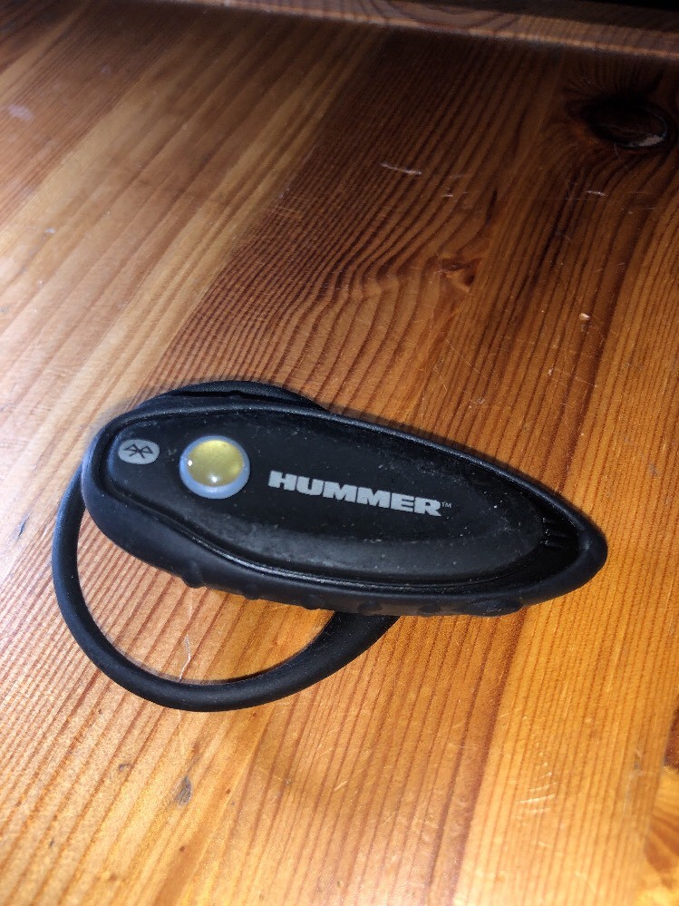 hummer by bluetrek bluetooth headset black (X2-2, 0708)
