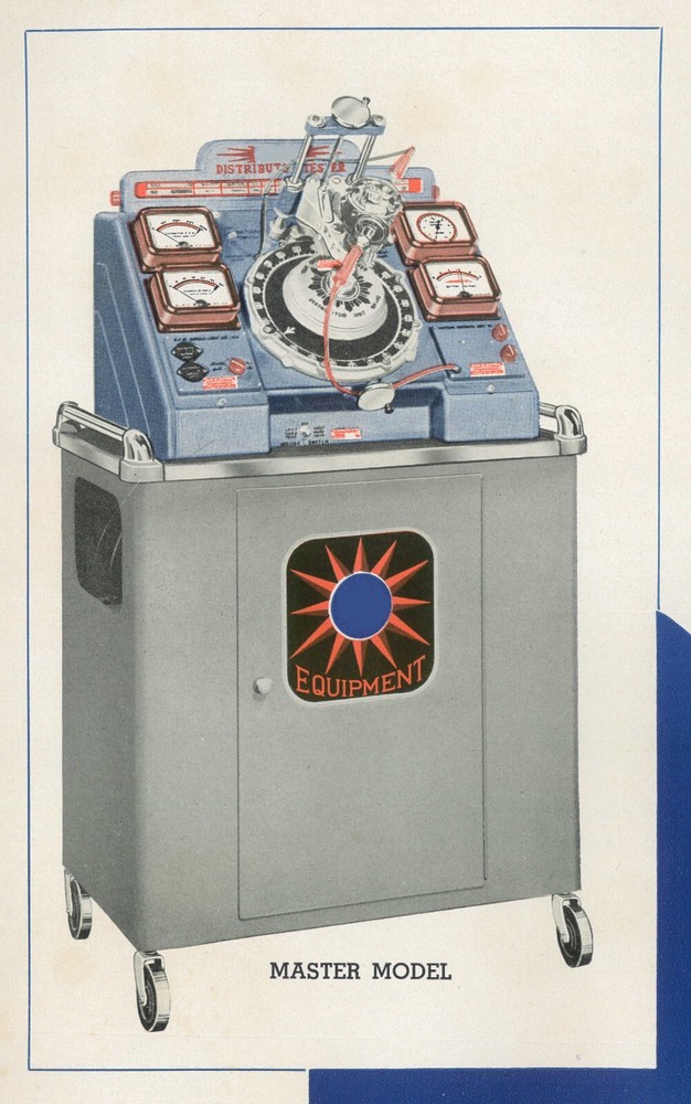 Operator's Instruction Manual 1944 SUN Distributor Tester Master Model MD-5 MD5