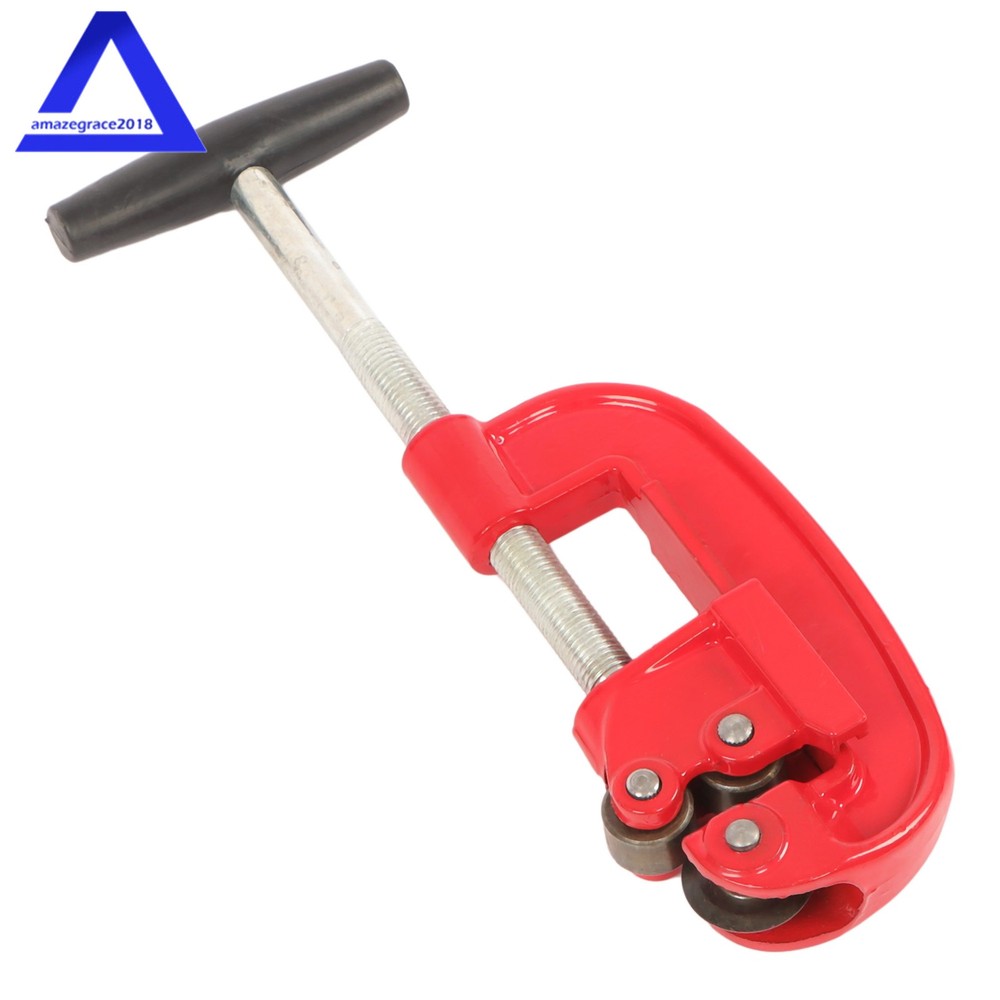 Ratchet Pipe Threader Handheld Pipe Threading Tool w/5 Dies Set + Pipe Cutter