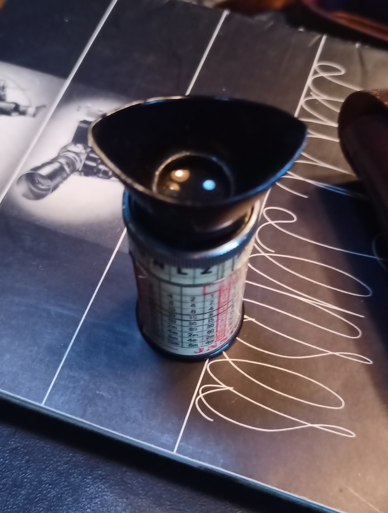 DREM Scheiner Instoscope Extinction Light Meter + Leather Case