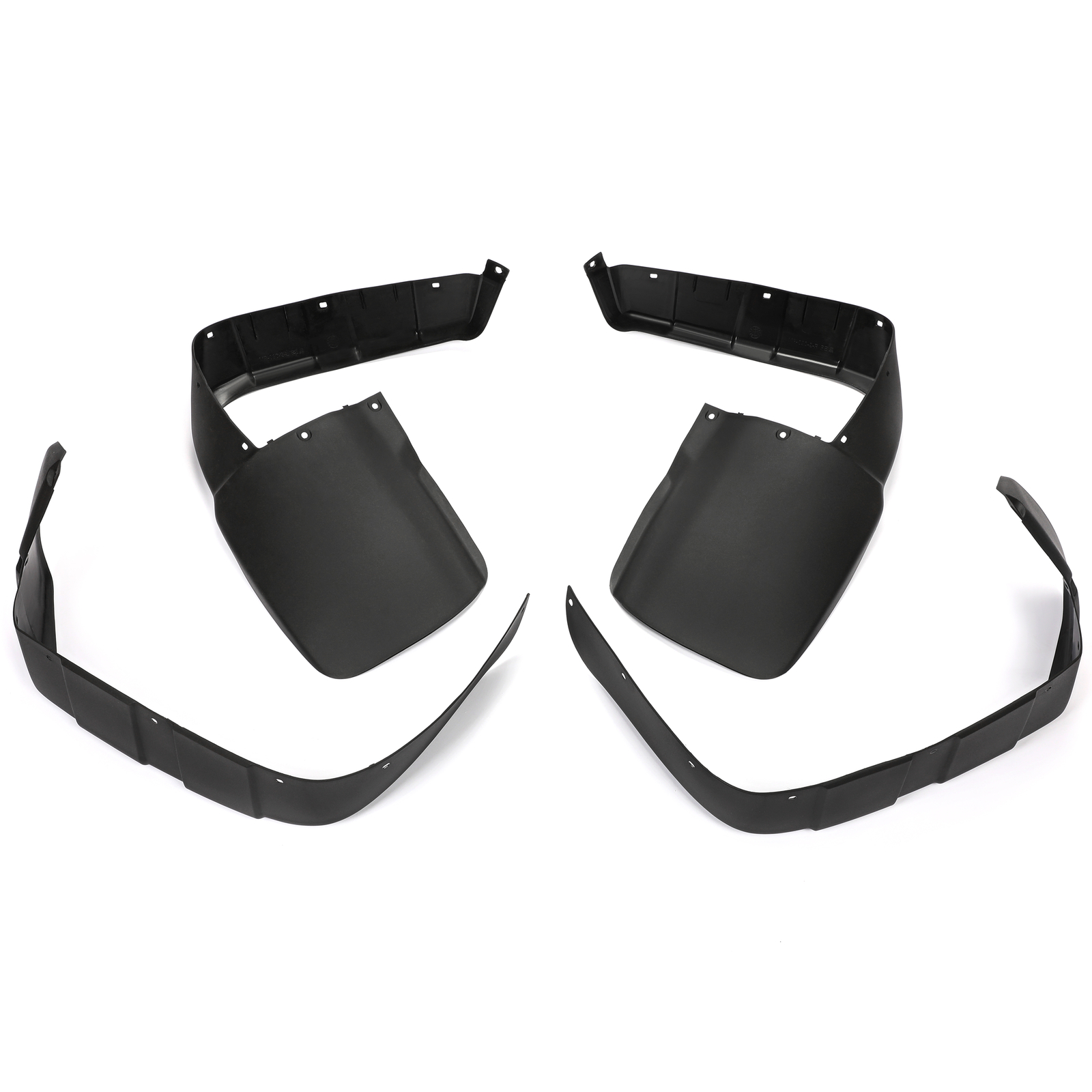 Set of Mud Flaps For Honda TRX300 TRX 300 FW Trax Fender Flares Guards 1996-2000