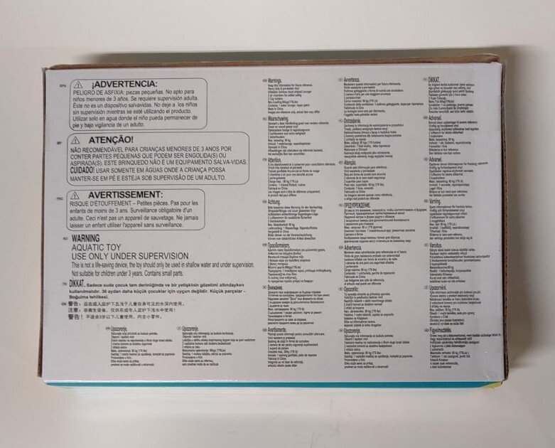 Inflatable Rainbow Pool Float with Seat and 2 Cup Holders