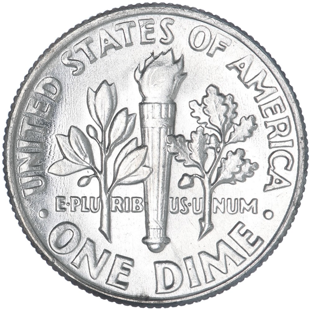 1968 D Roosevelt Dime BU US Coin