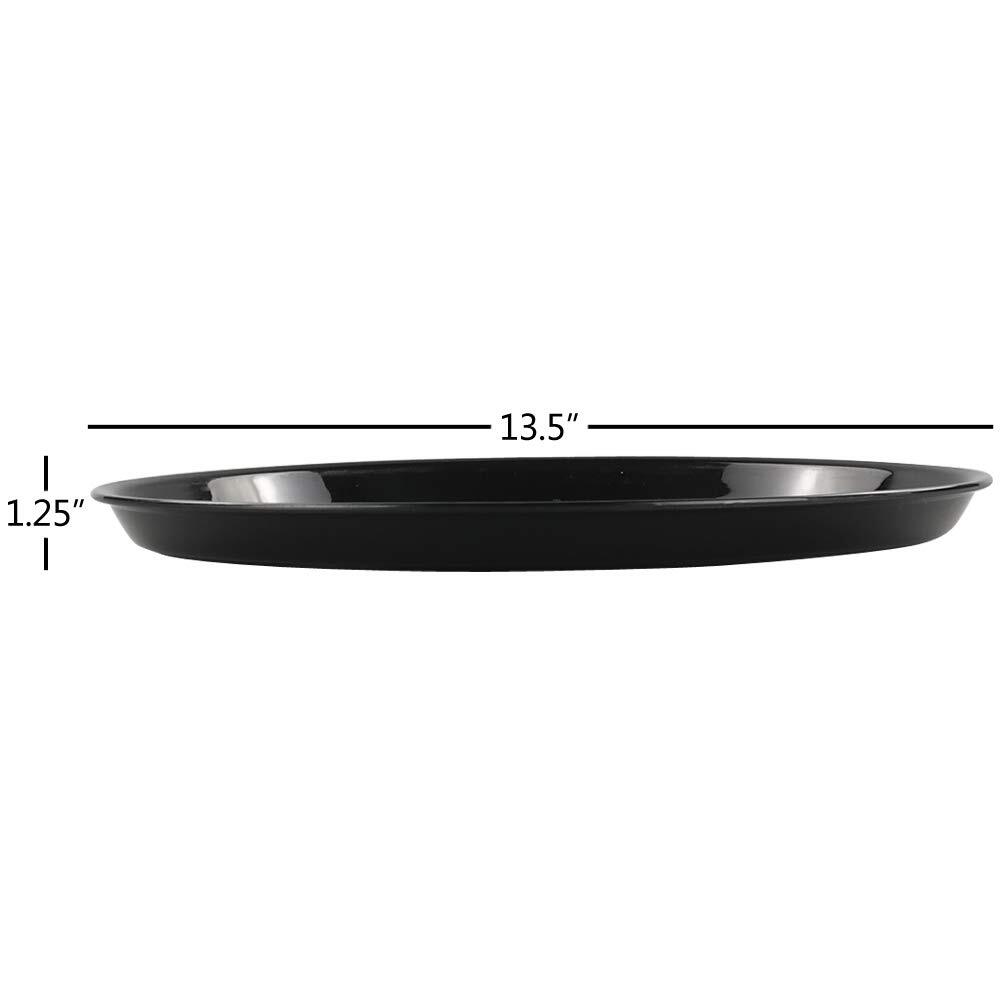 Plastic Round Serving Trays 3 Packs