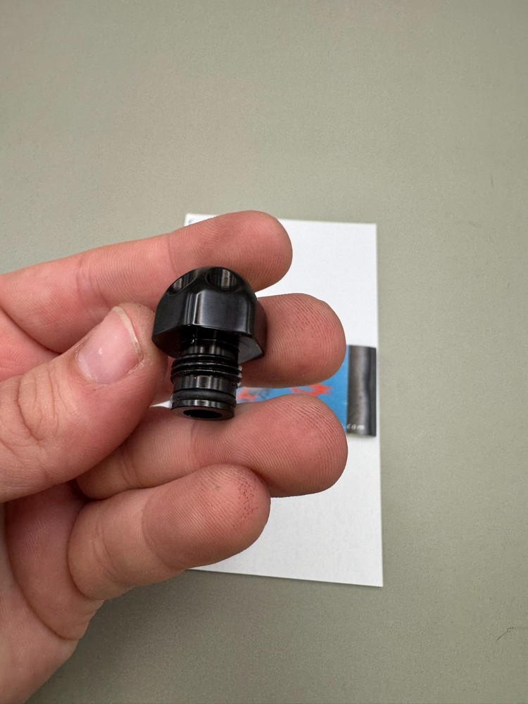 System X Intimidator Ram Cap-Gloss Black