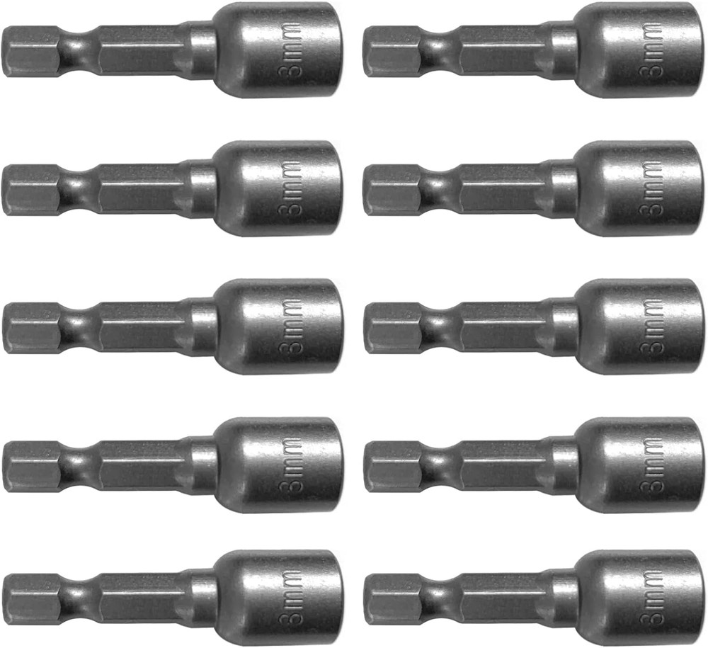 5/16'' Nut Driver Bit Sets 10PCS, 5/16 Inch Nut Driver Hex Shank Quick C