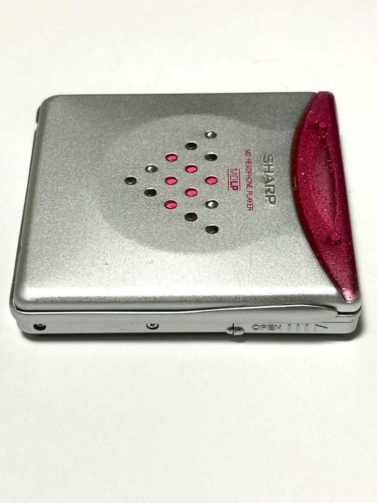 SHARP MD-ST70 MD player Red Very Good
